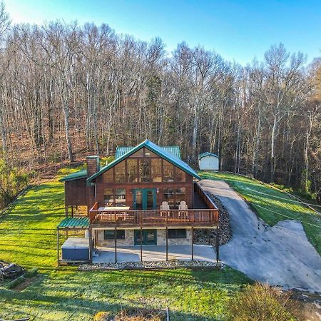 Dog Friendly! Views! Hot Tub! Close To Pf! Gsmnp Sevierville Bagian luar foto